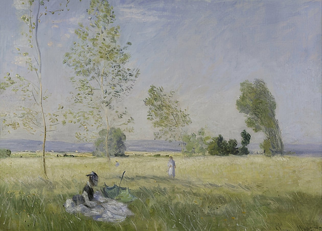 Zomer door Claude Monet
