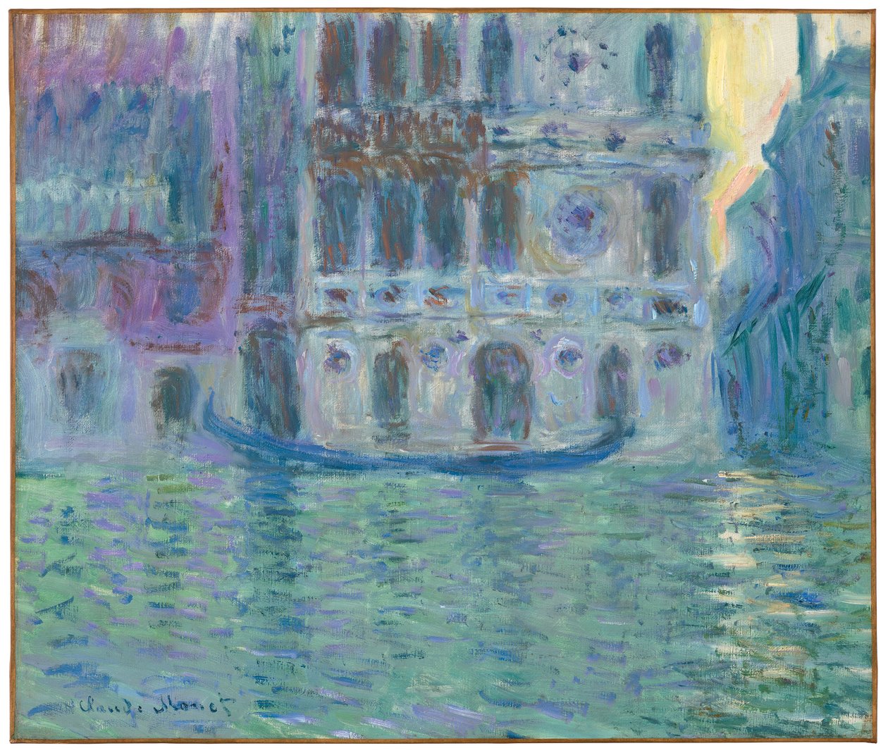 Het Dario-paleis door Claude Monet