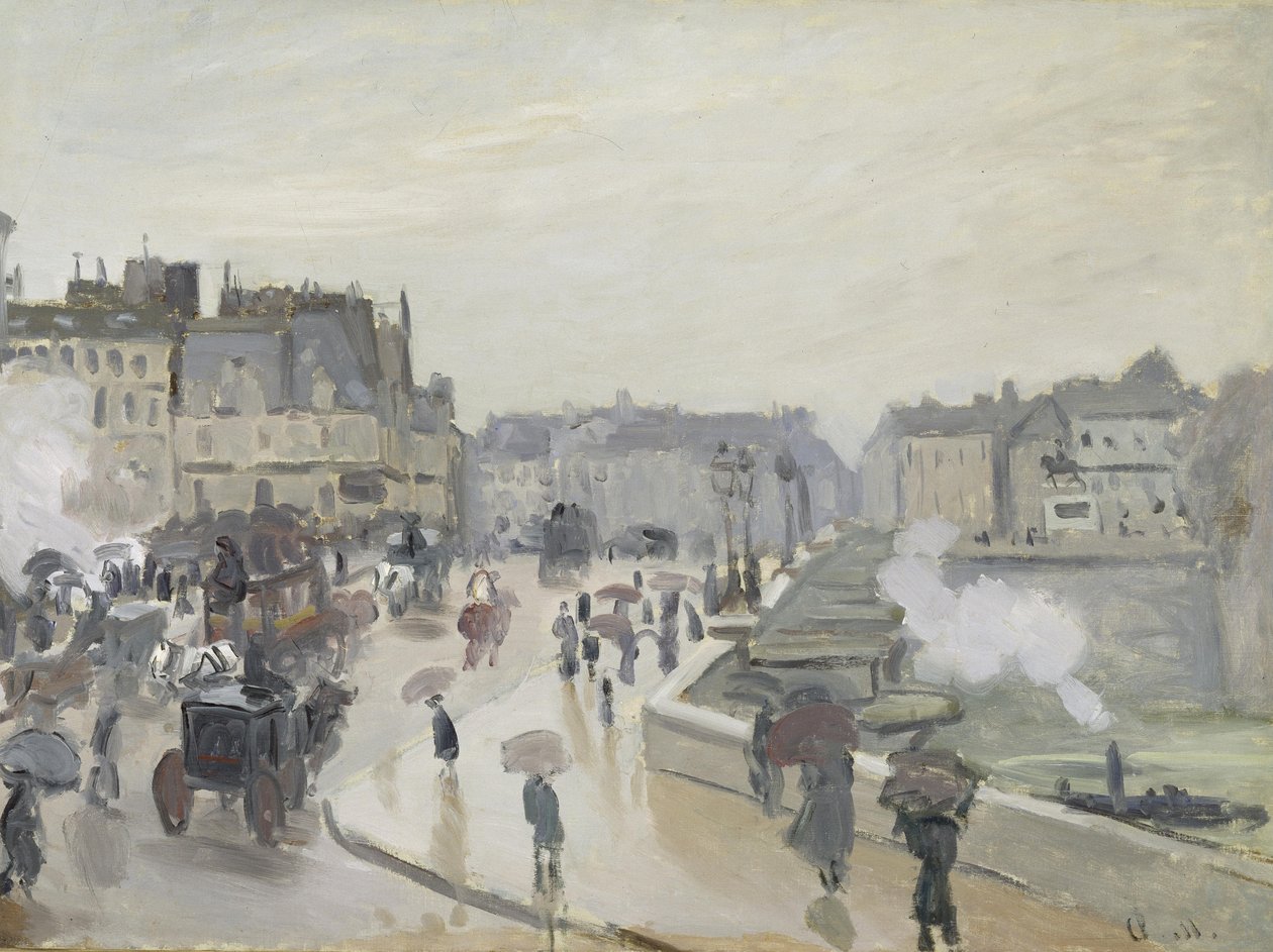 De Pont Neuf door Claude Monet