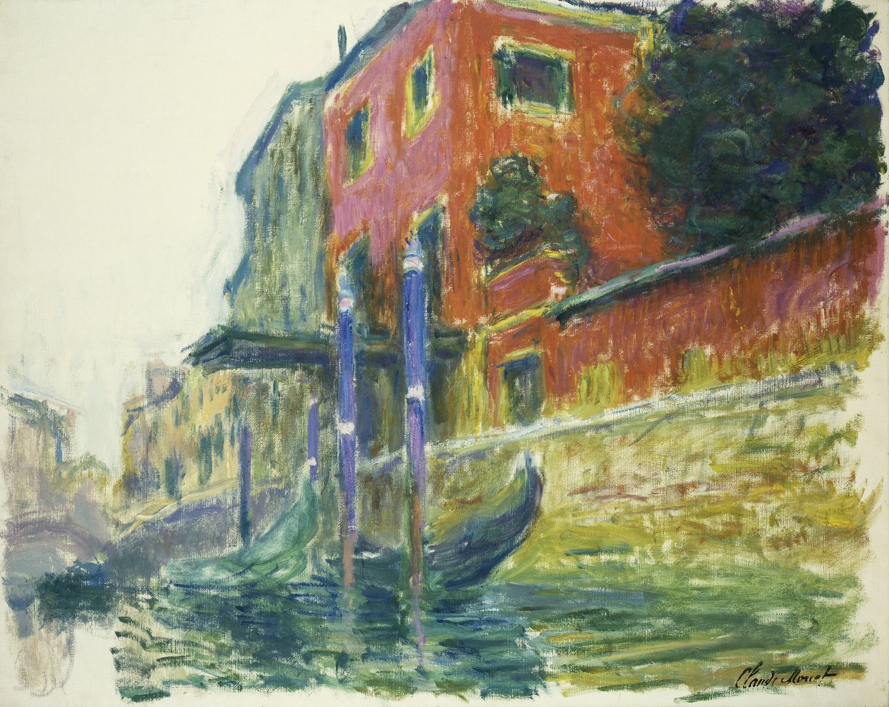 Het Rode Huis; La Maison Rouge, 1908 door Claude Monet
