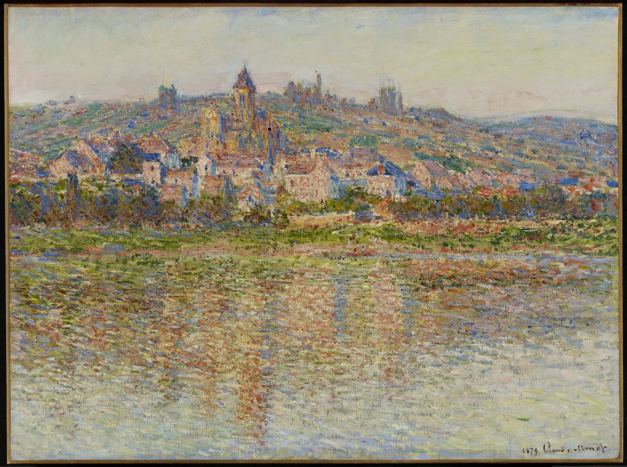 Vetheuil in de Zomer, 1879 door Claude Monet