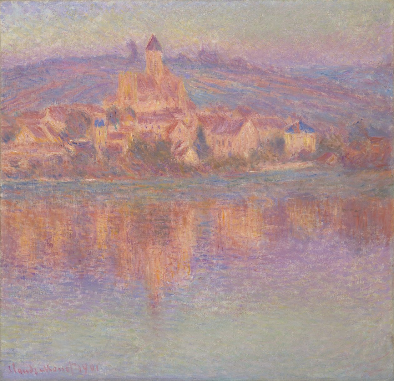 Vétheuil door Claude Monet