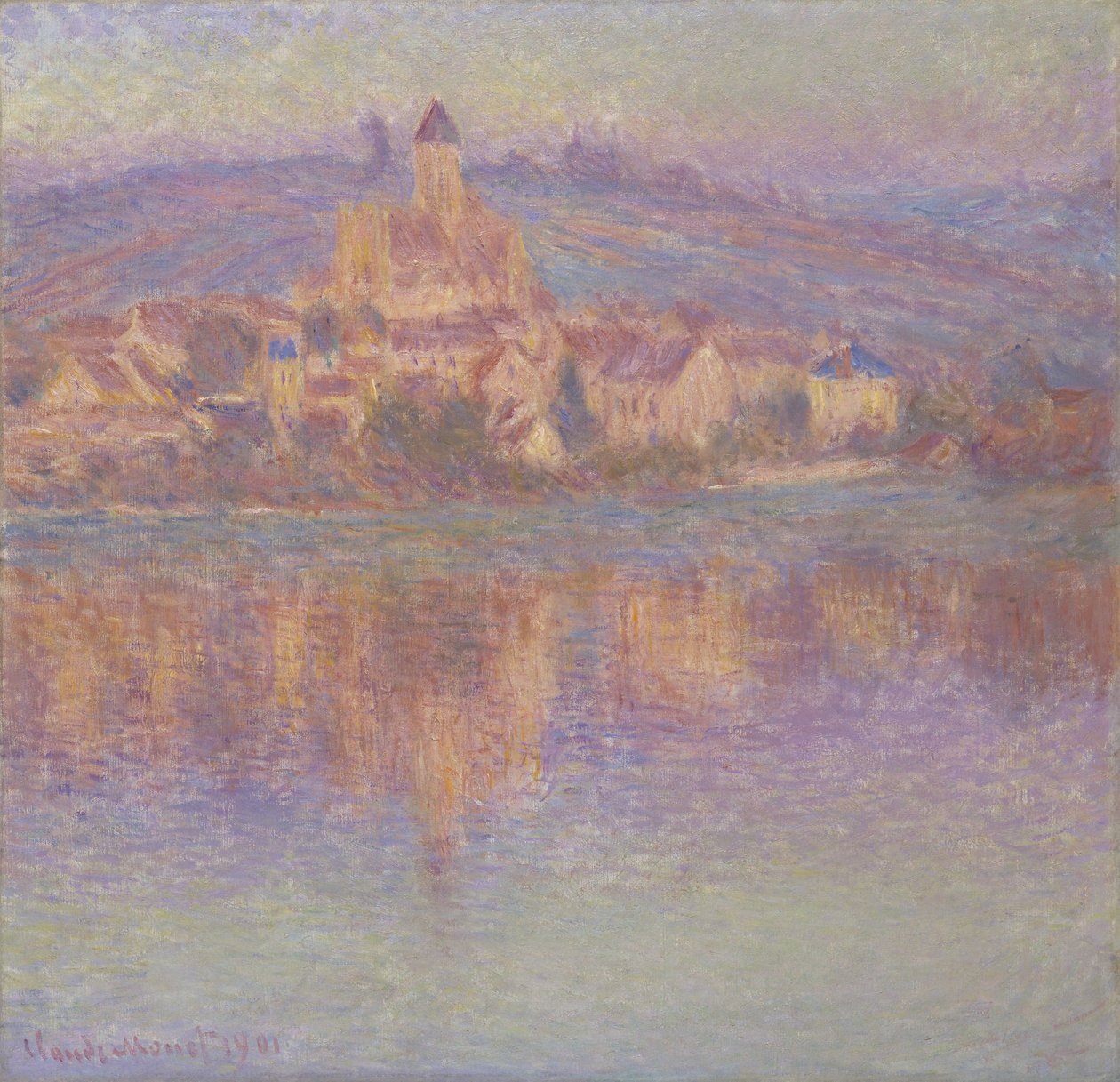 Vétheuil door Claude Monet