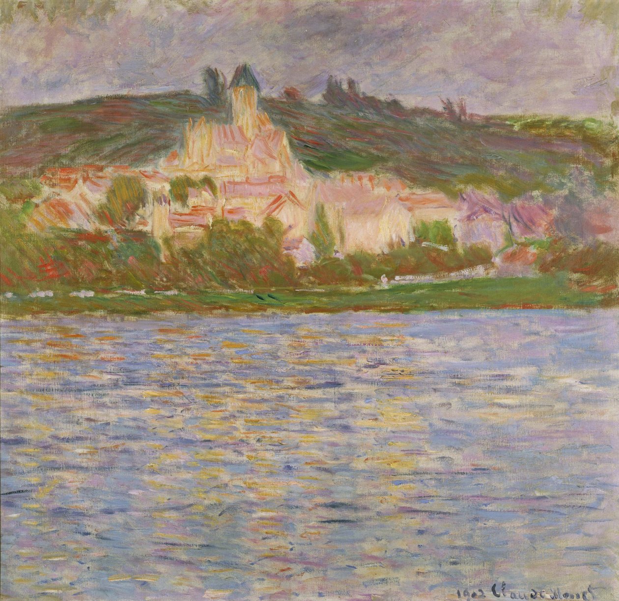 Vétheuil door Claude Monet