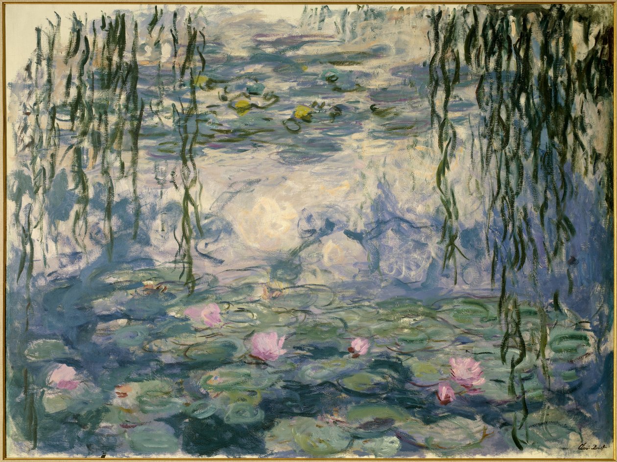 Waterlelies door Claude Monet