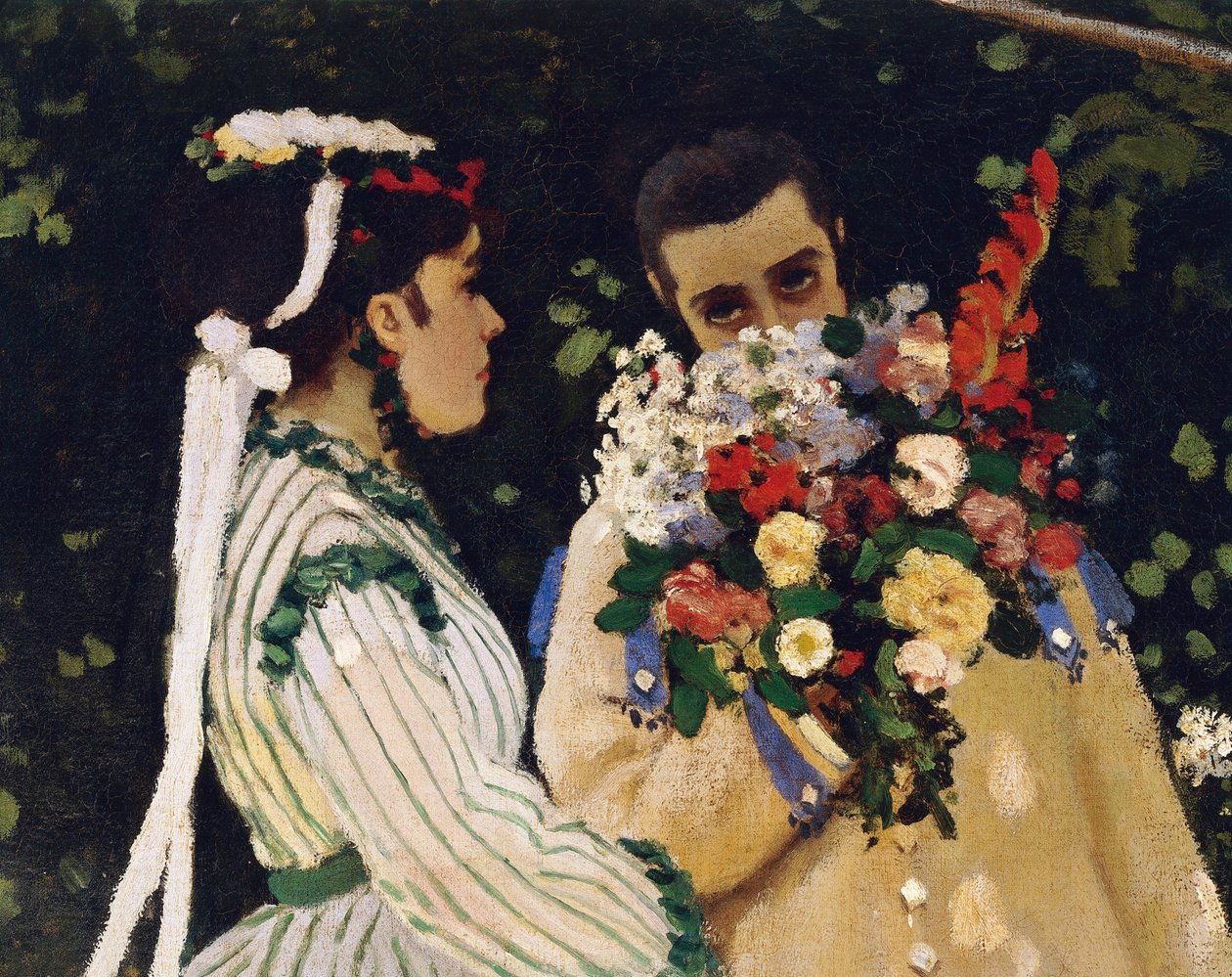 Vrouwen in de tuin door Claude Monet