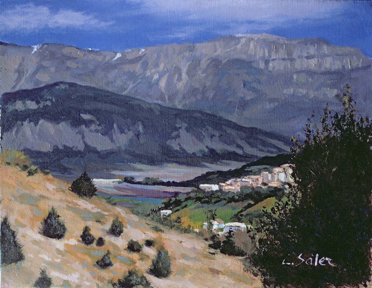 Glandasse Berg, Die door Claude Salez