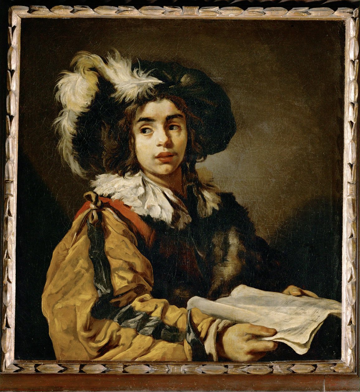 Le jeune chanteur - De jonge zanger ... door Claude Vignon