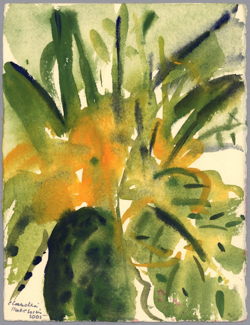 Sleutelbloemen, 2005 door Claudia Hutchins Puechavy