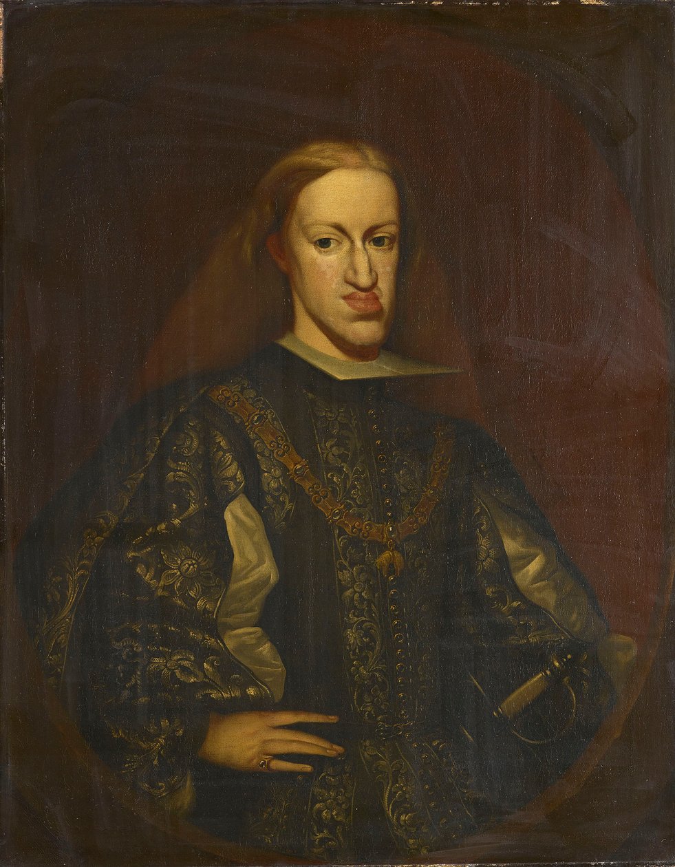 Karel II, koning van Spanje (1661-1700) door Claudio Coello