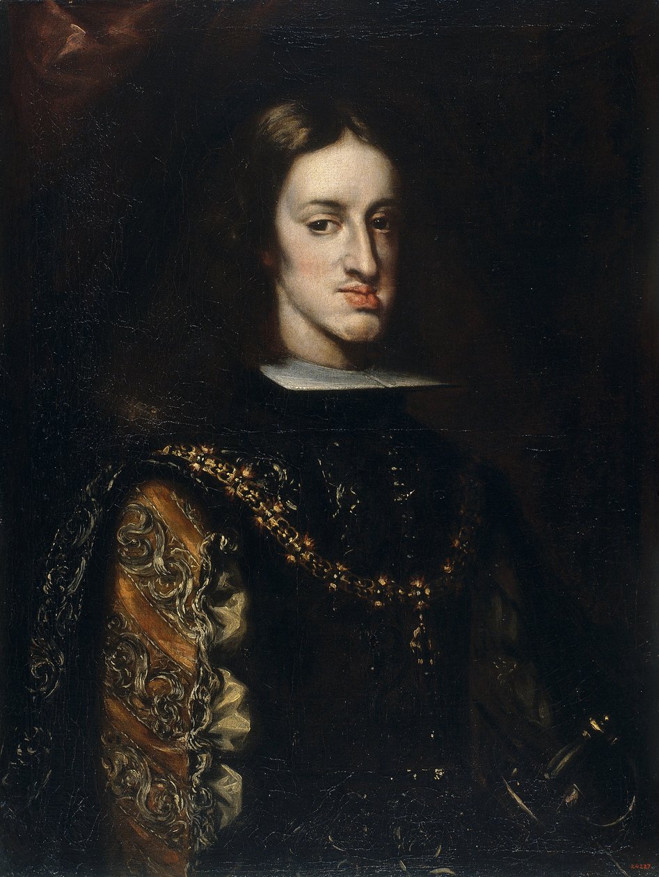 Karel II van Spanje door Claudio Coello