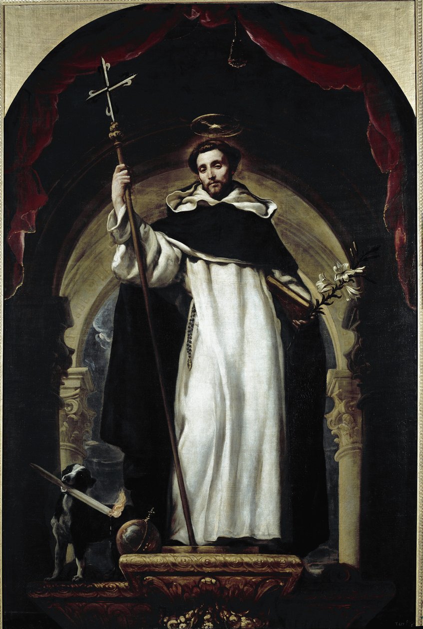 Sint Dominicus door Claudio Coello