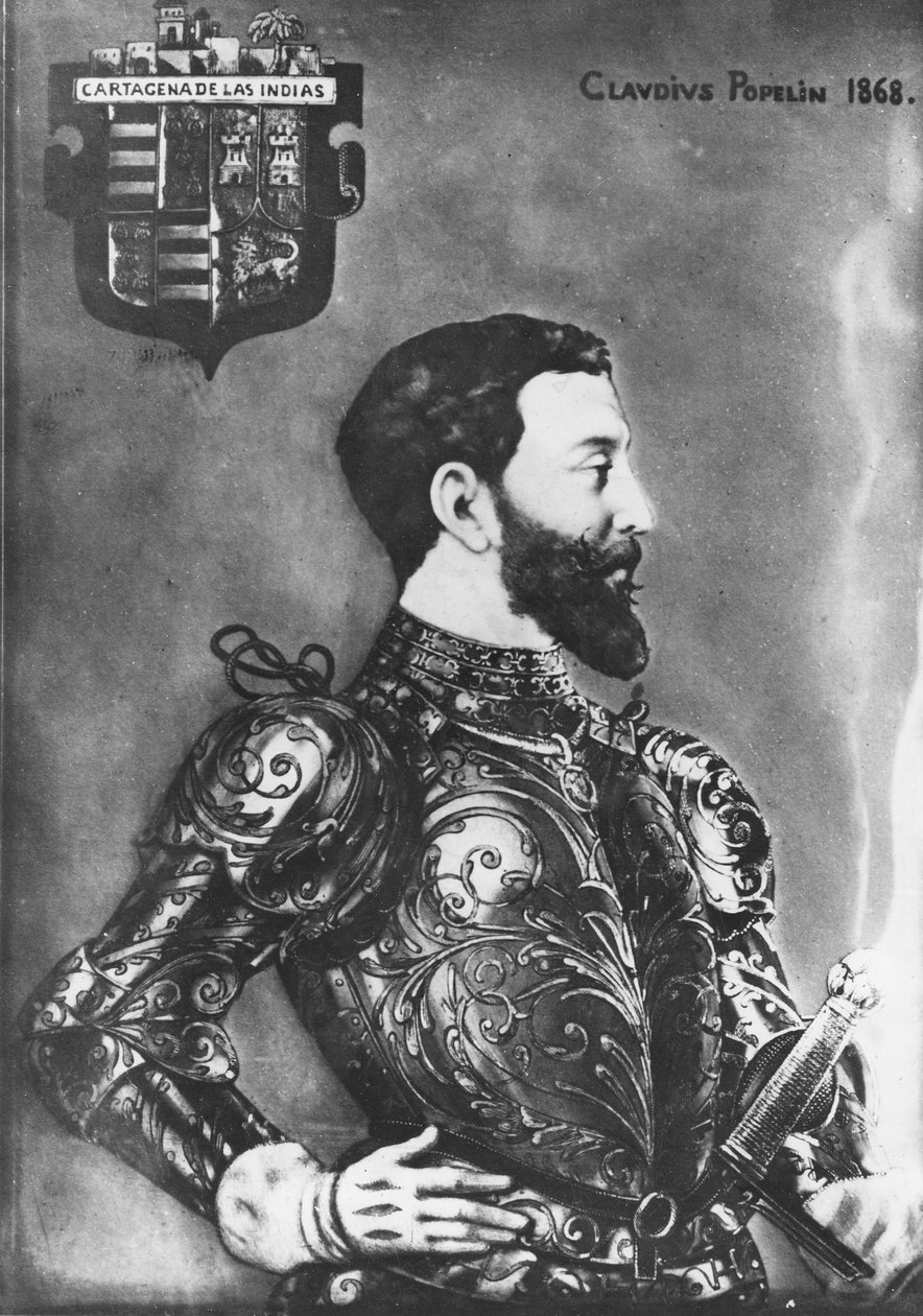 José-Maria de Heredia door Claudius Popelin