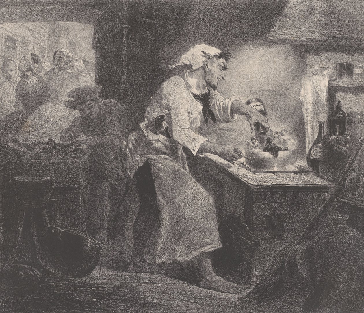 De Dochters van de Duivel door Célestin Nanteuil