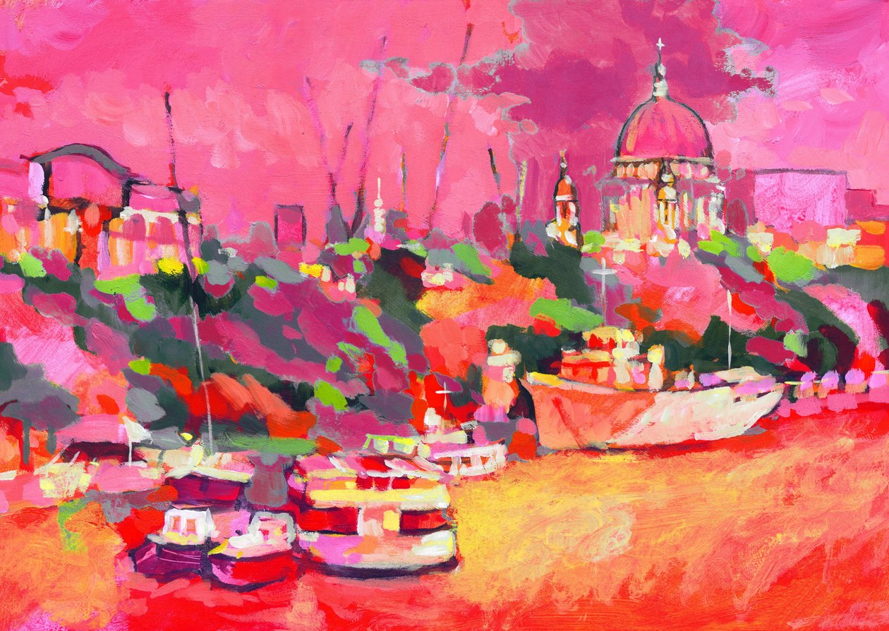 St Pauls kleur door Clive Metcalfe