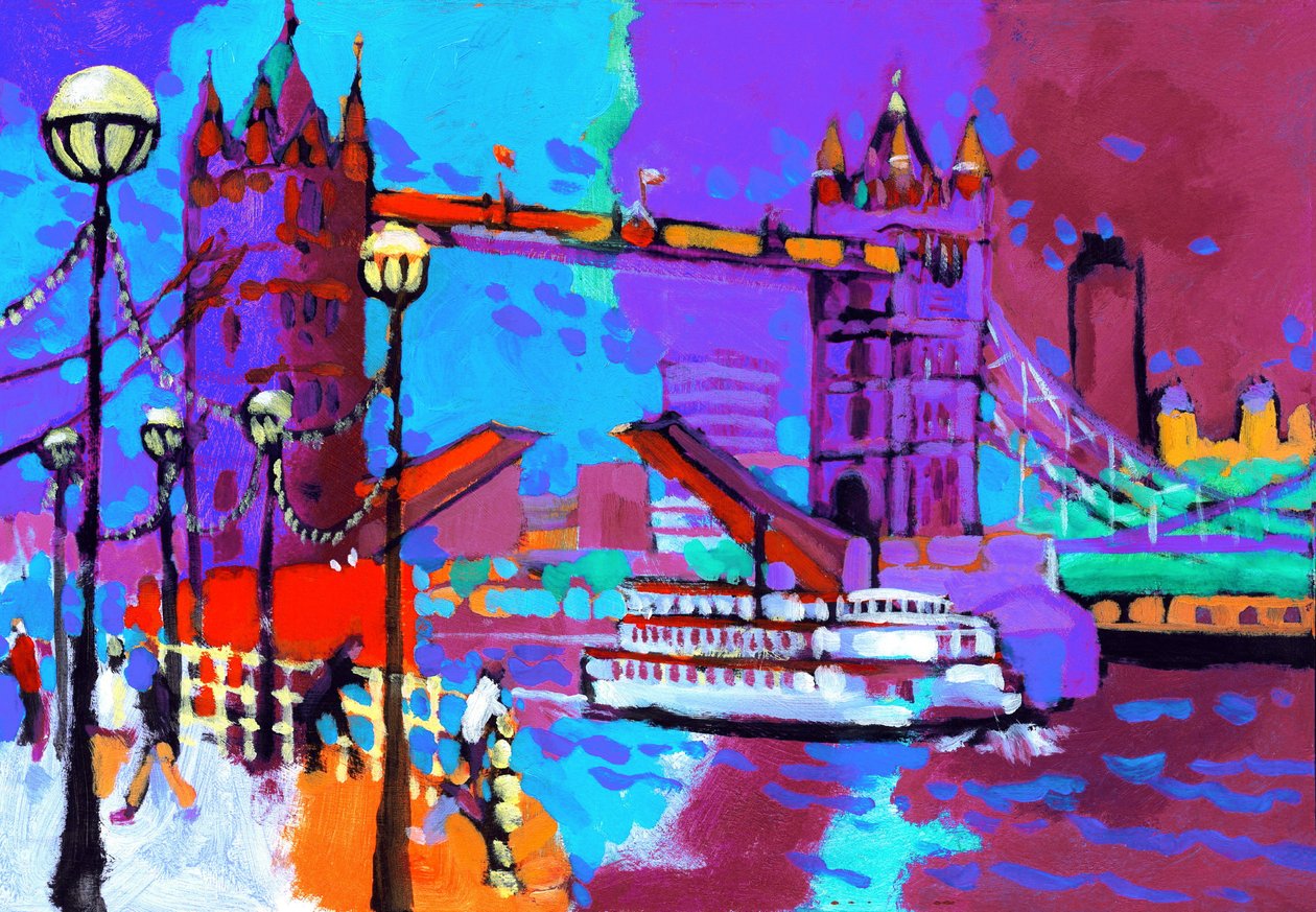 Tower Bridge door Clive Metcalfe