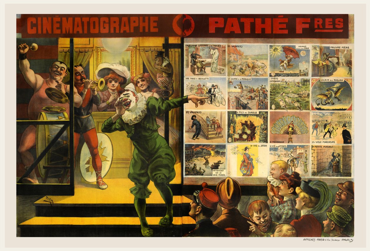 Cinématographe Pathé, 1906 door Cândido de Faria