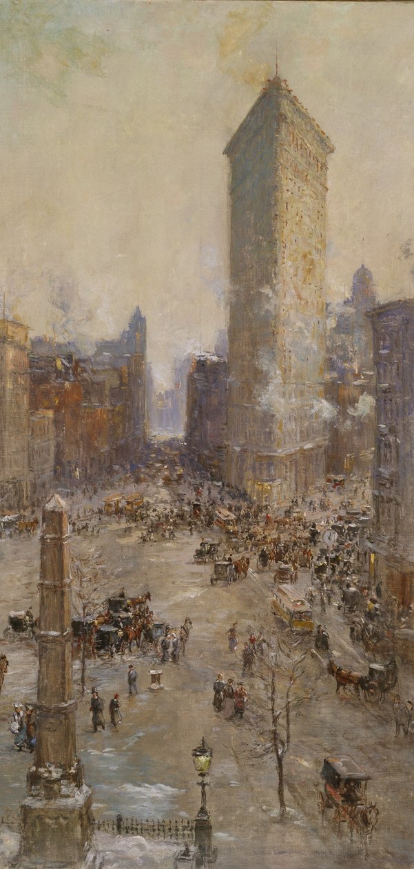 Flatiron Building door Colin Campbell Cooper