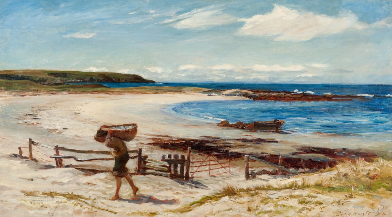Aan de Oostkust van Schotland door Colin Hunter