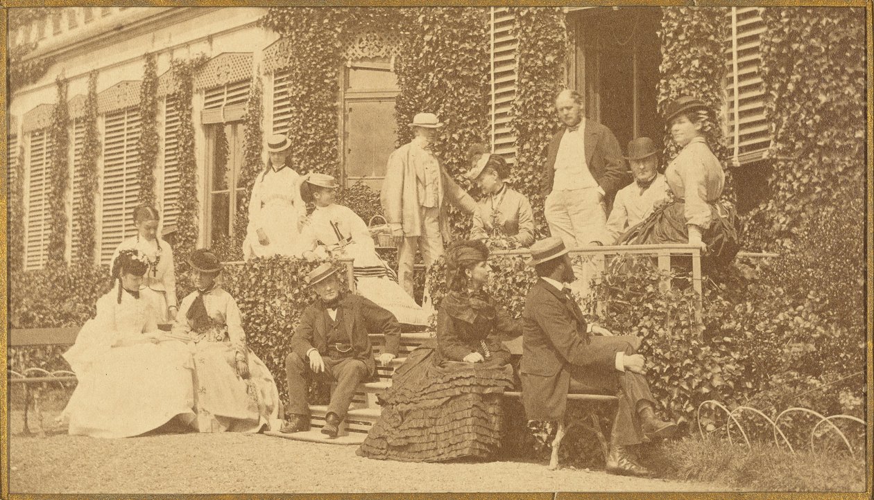 Kasteel van Francport door Comte Olympe Aguado