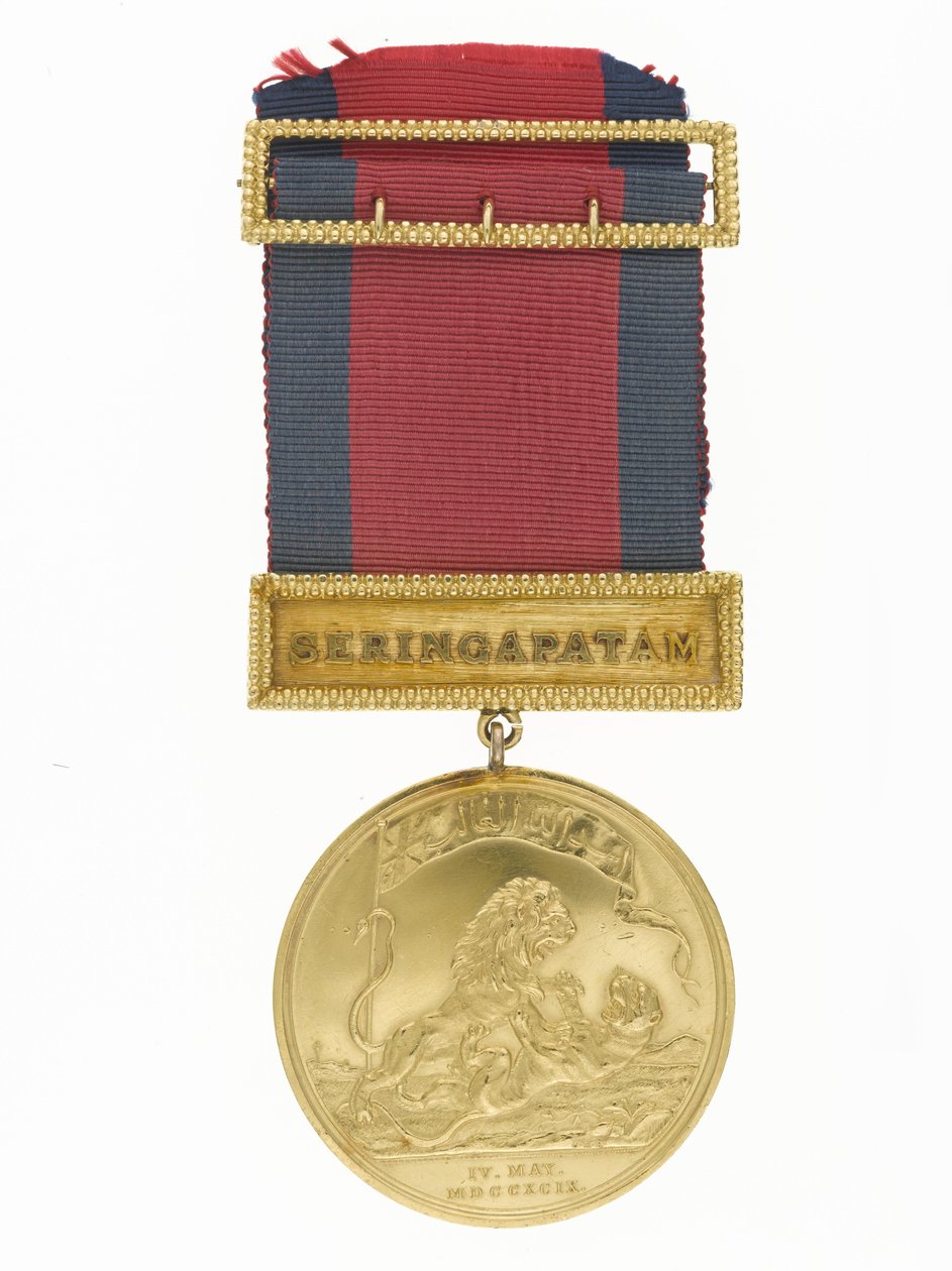 Seringapatam Medaille, 1799 door Conrad Heinrich Küchler