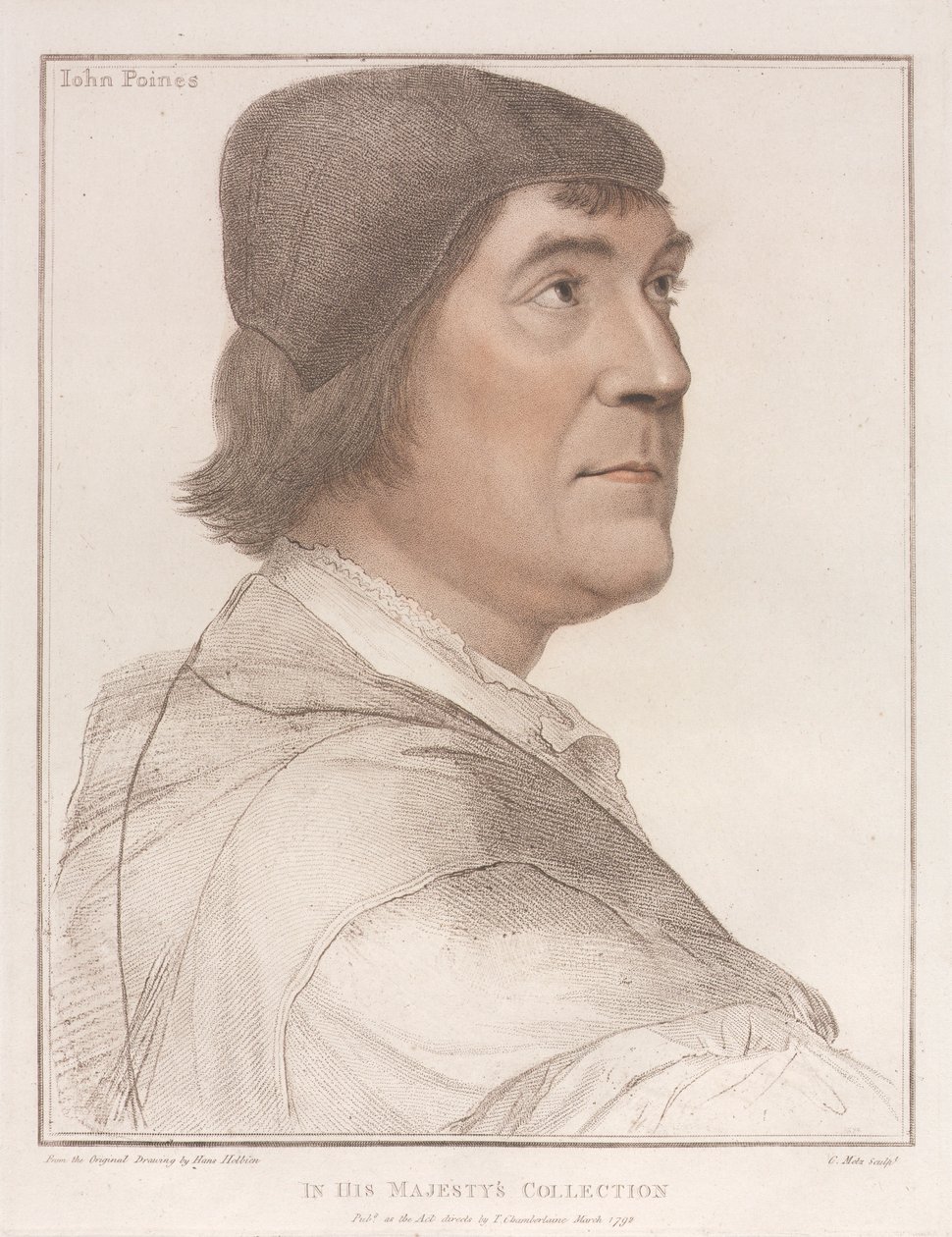 John Poines, 1792 door Conrad Martin Metz