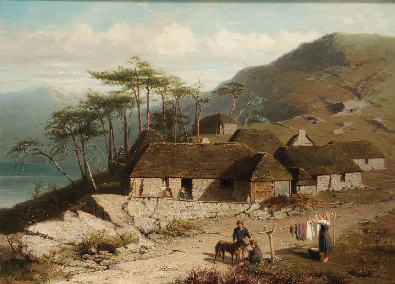 In de Schotse Hooglanden door Conradyn Cunaeus