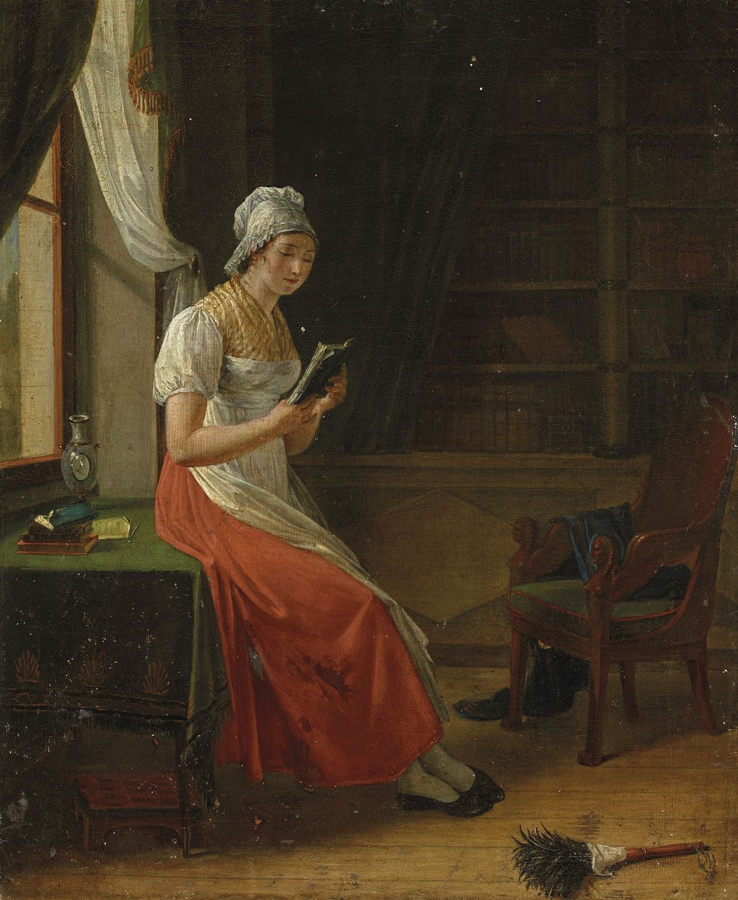 De luie bediende door Constance Marie Charpentier