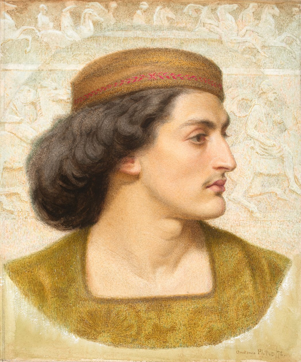 Portret van Tito Melema door Constance Phillott