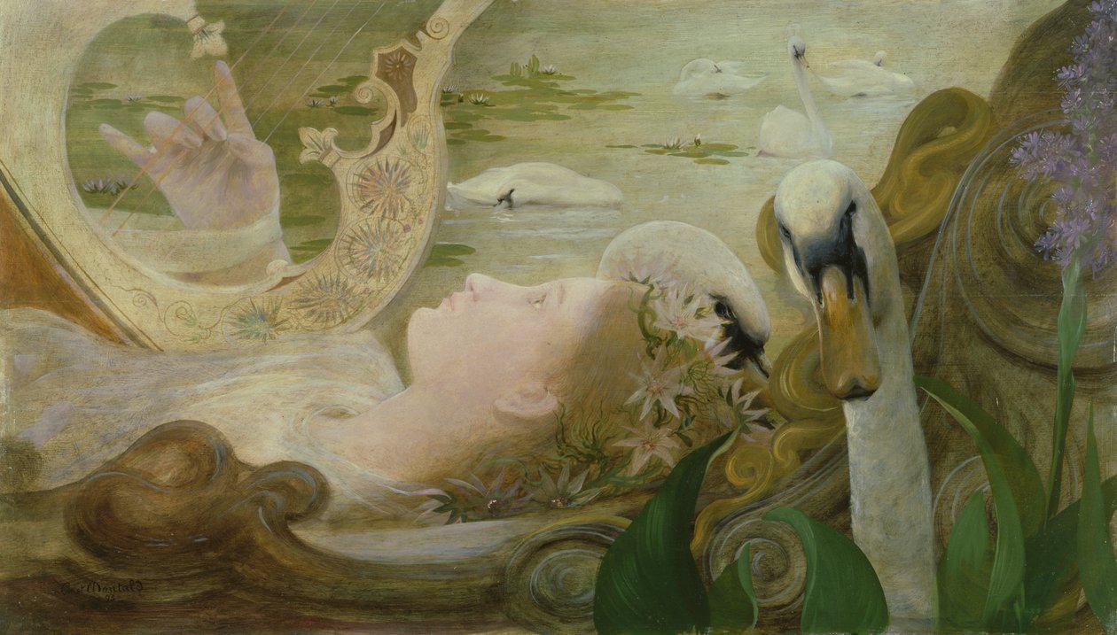 Ophelia, 1893 door Constant Montald