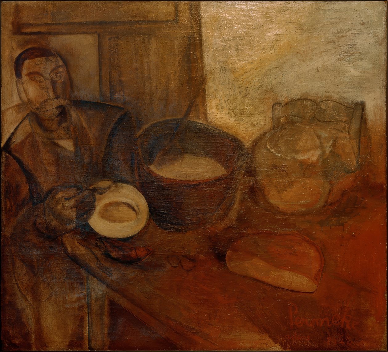 De Breiesser door Constant Permeke