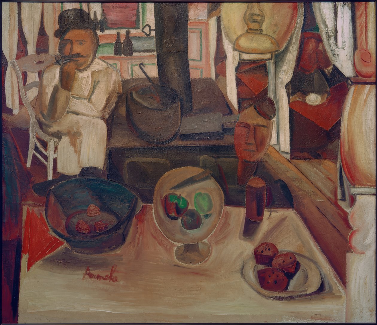 De friettent door Constant Permeke