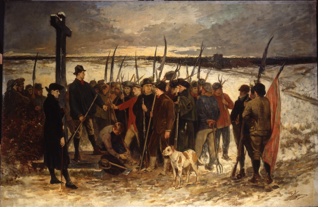 De Boerenoorlog door Constantin Emile Meunier