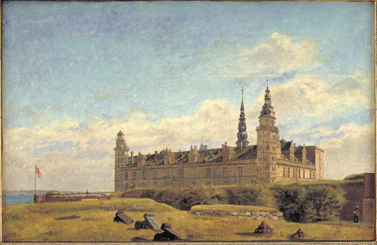 Kasteel Kronborg door Constantin Hansen