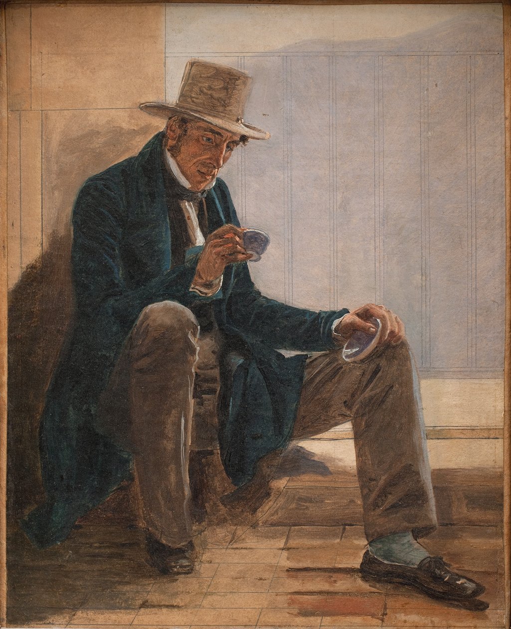 Martinus Rørbye door Constantin Hansen