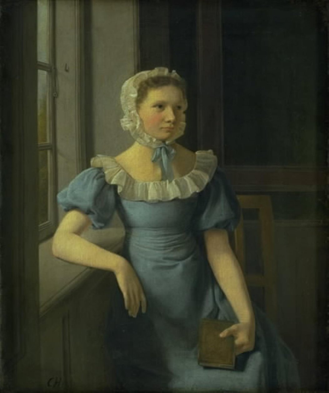 De Oudste Zus van de Kunstenaar door Constantin Hansen