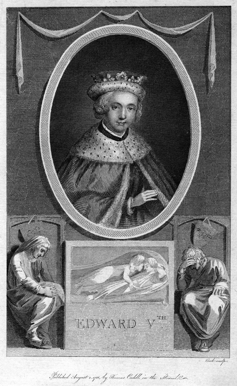 Koning Edward V van Engeland, 1788 door Cook