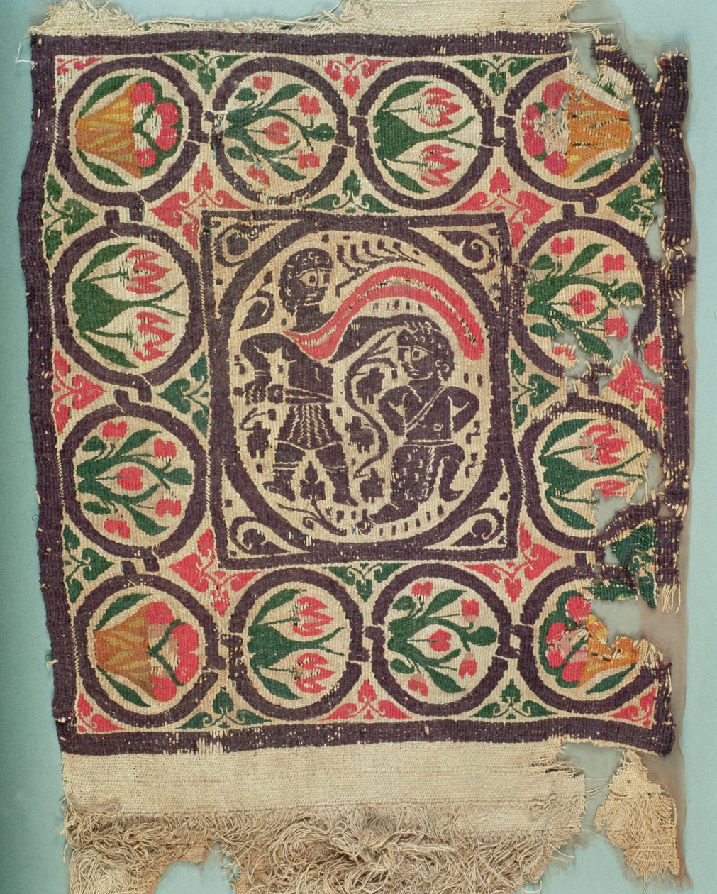 Tapijtgeweven paneel door Coptic