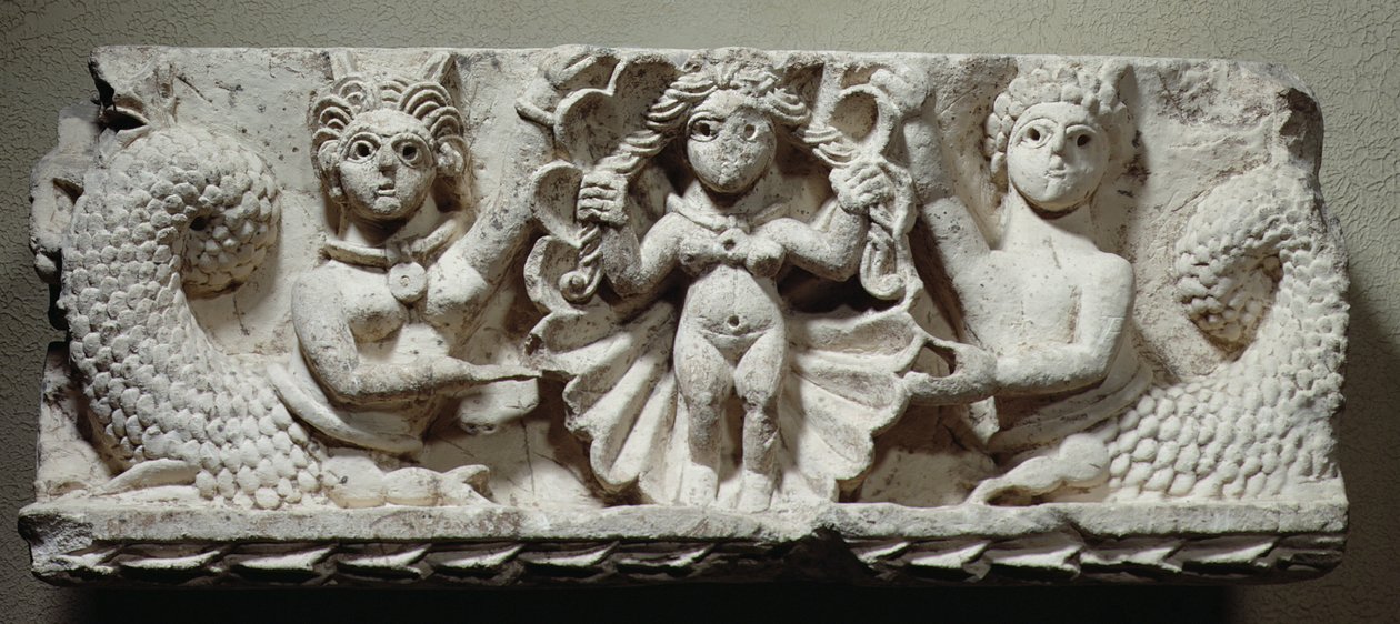 De Geboorte van Venus (kalksteen) door Coptic