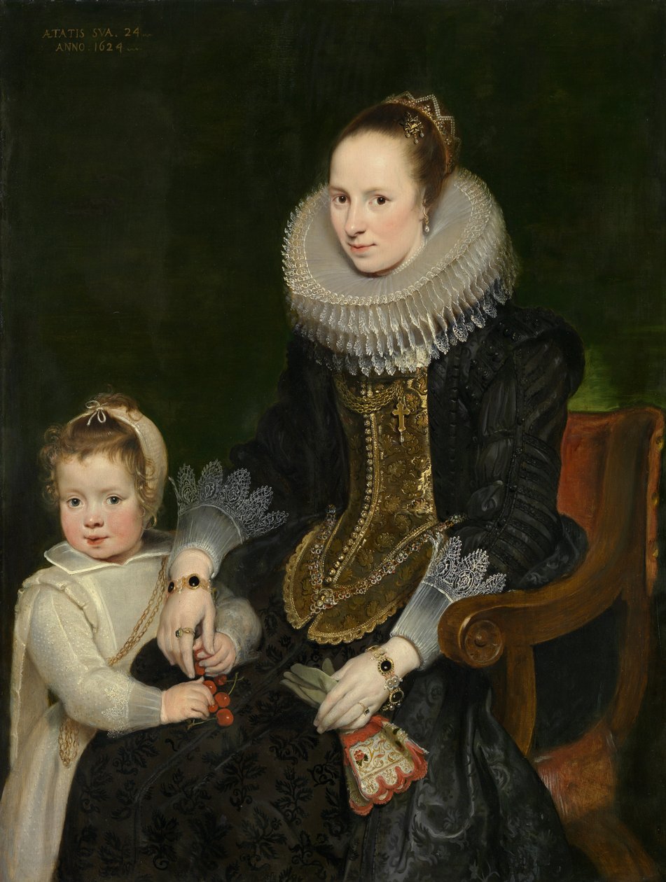 Moeder en kind door Cornelis de Vos