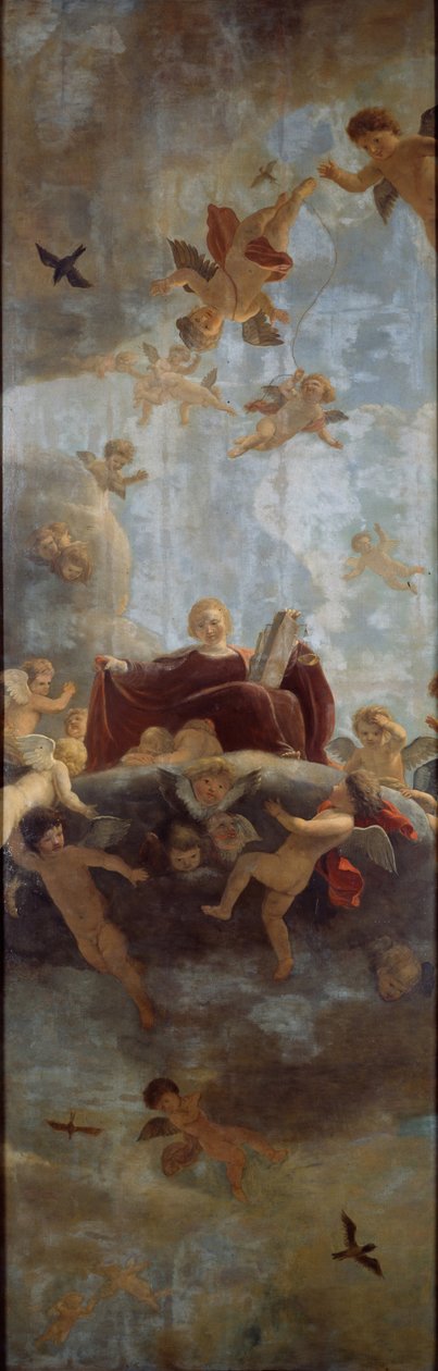 Plafond Weeshuis Kamer, 1656 door Cornelis Holsteijn