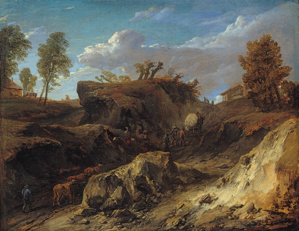 De holle weg door Cornelis Huysmans