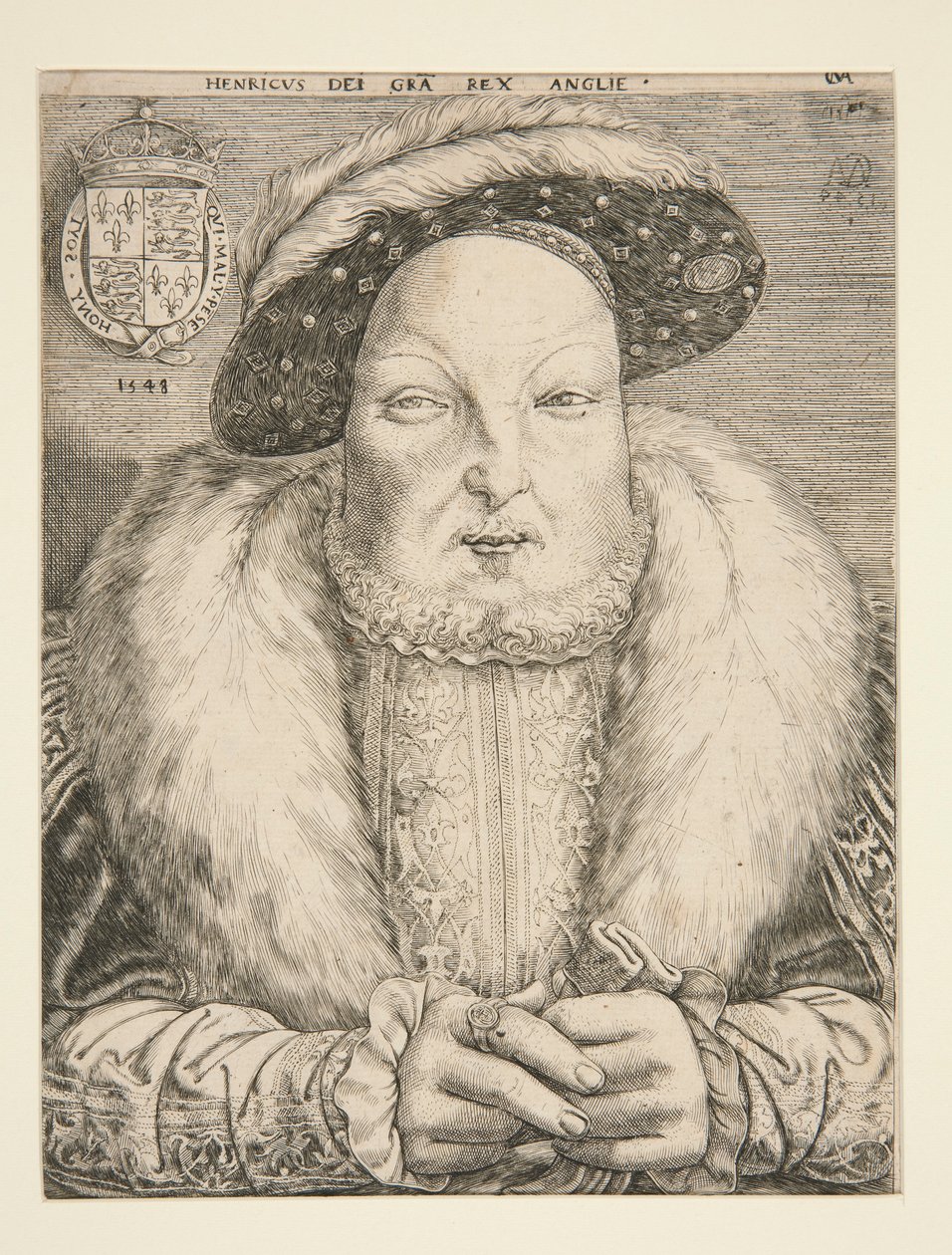 Henry VIII door Cornelis Massys