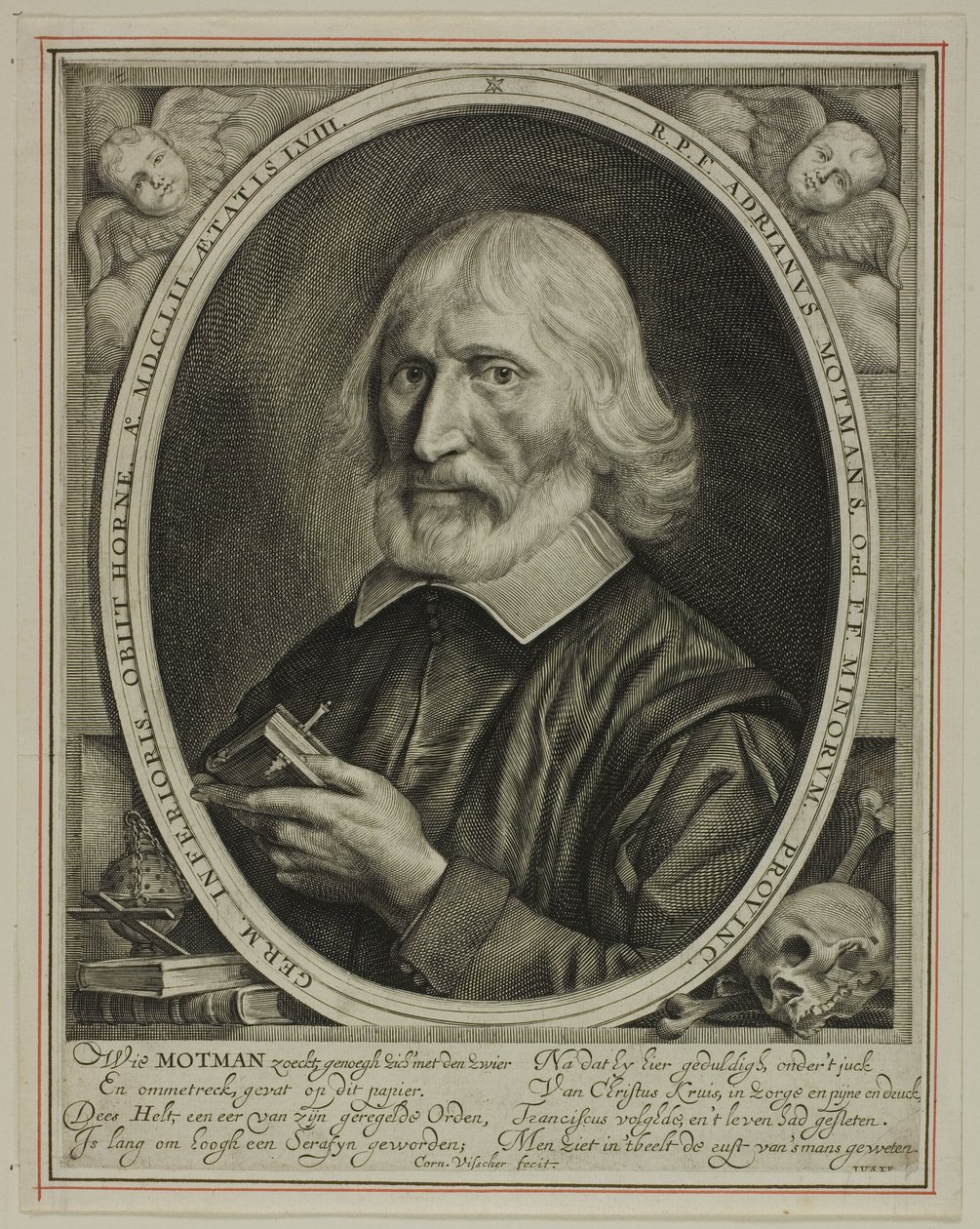 Adriaen Motmans door Cornelis Visscher