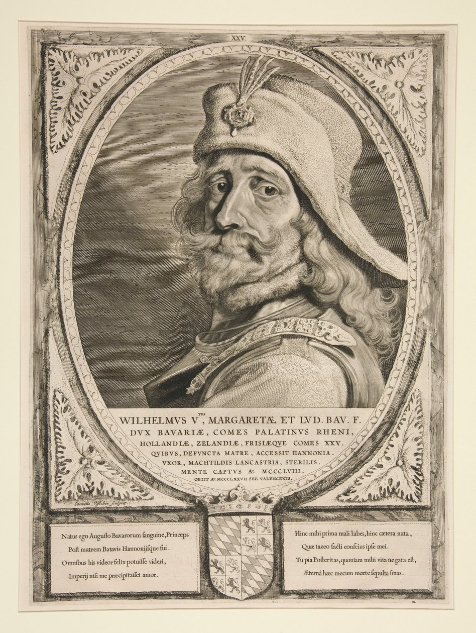 Willem V door Cornelis Visscher