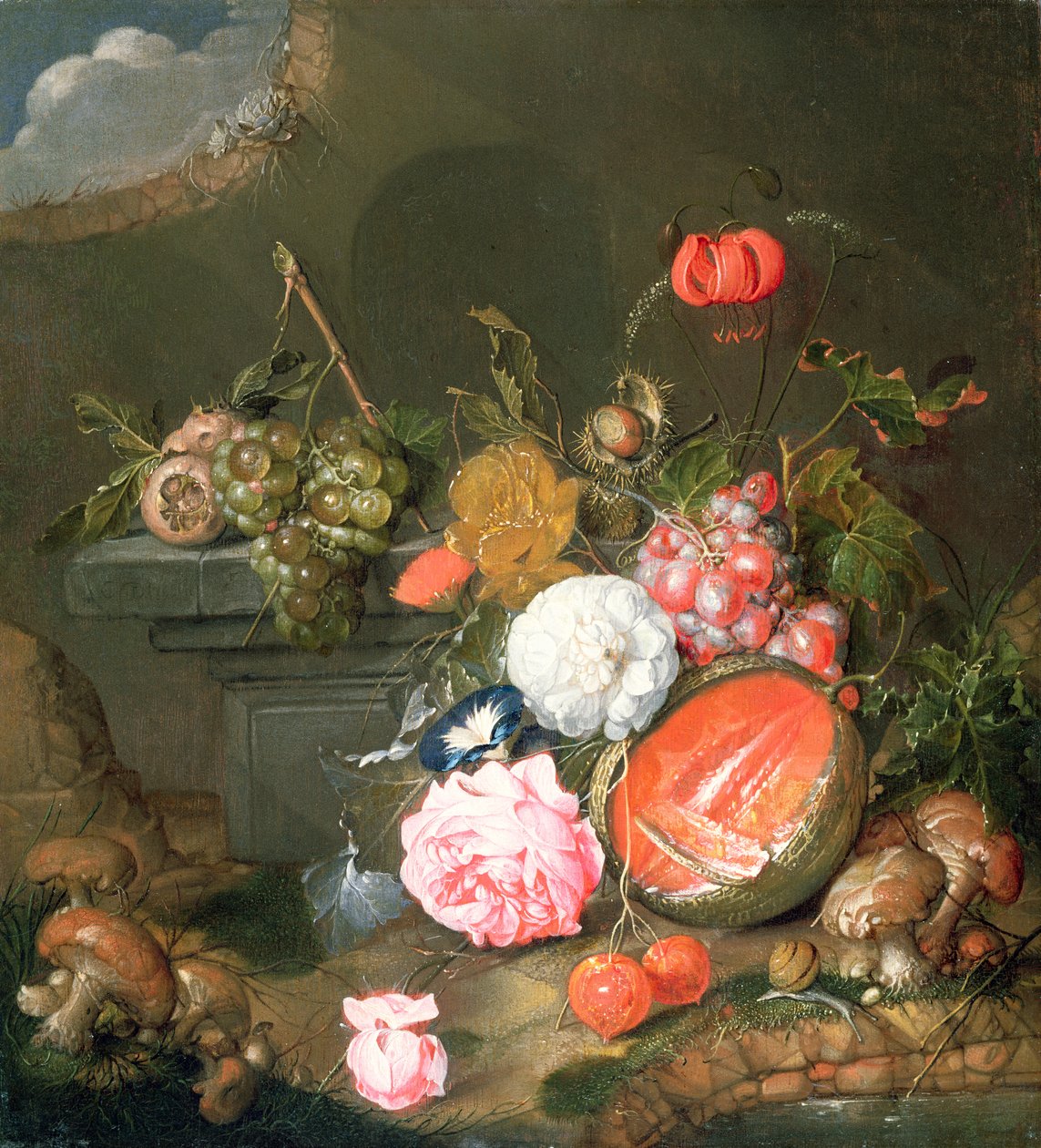 Een Stilleven door Cornelis de Heem