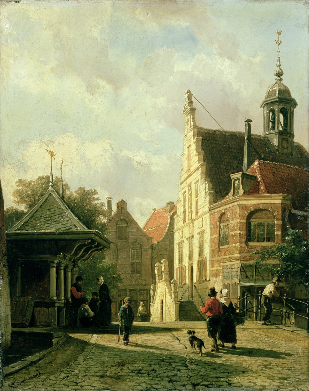 Onbekend schilderij door Cornelis Springer