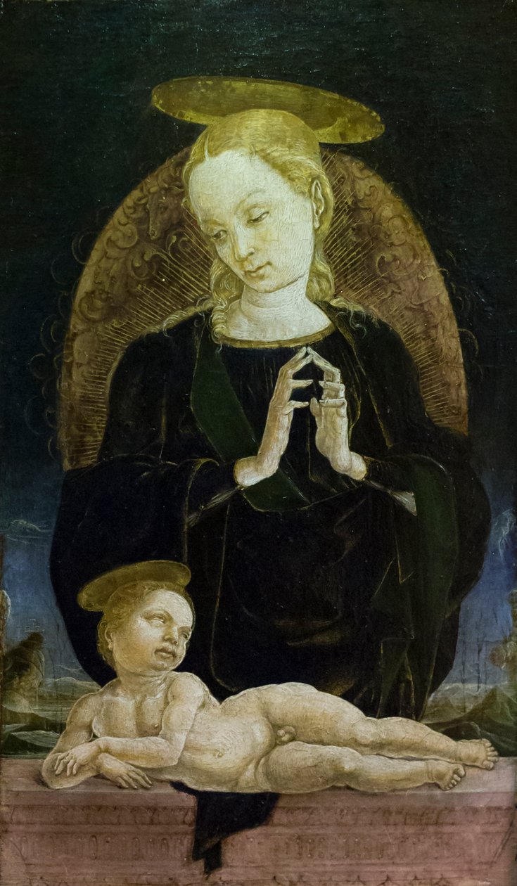 Madonna en Kind door Cosimo Tura