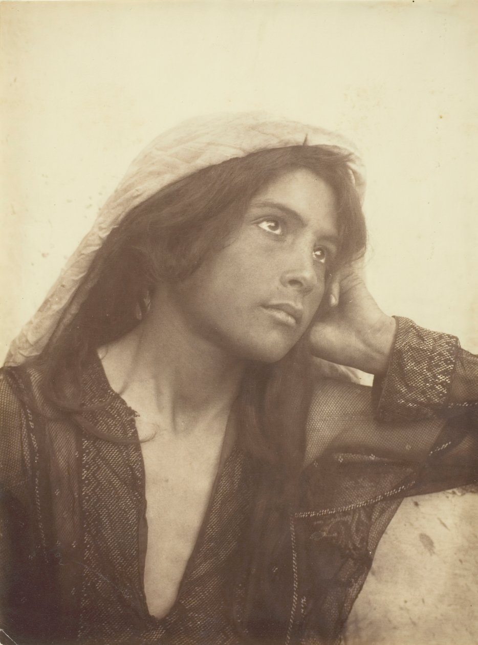 Zonder Titel [jonge vrouw] door Count Wilhelm von Gloeden