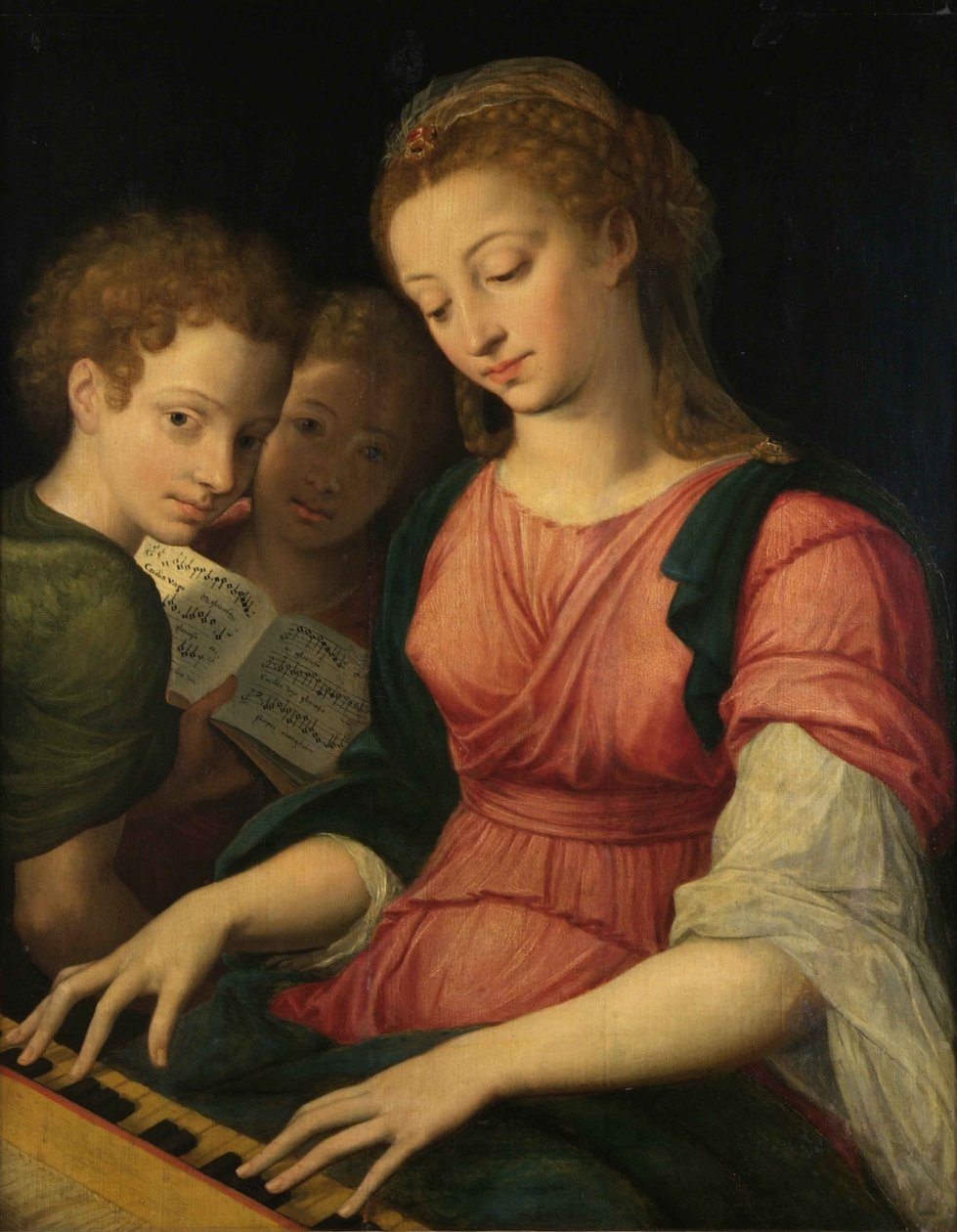 Sint Cecilia door Coxcie